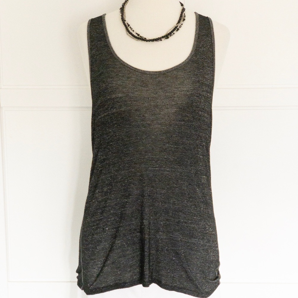 Shimmery Tank Style Cover Up